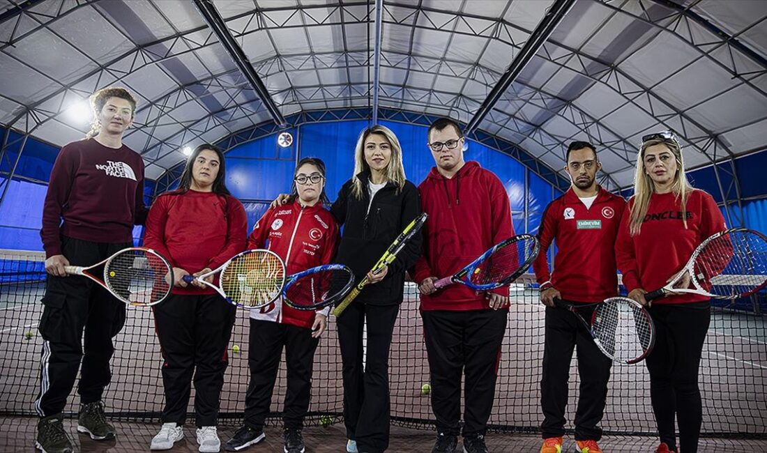 Özel Sporcular Tenis Milli Takımı, ilk kez katılacakları Down Sendromlular