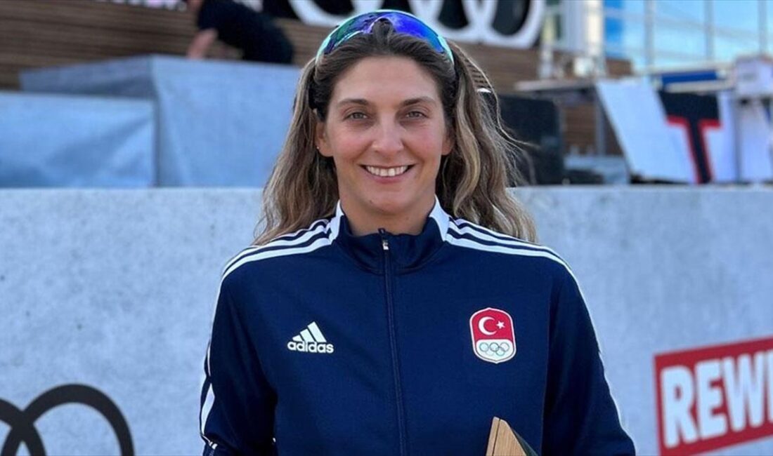 Milli yelkenci Nazlı Çağla Dönertaş, Yunanistan'da düzenlenen 2024 ILCA Avrupa