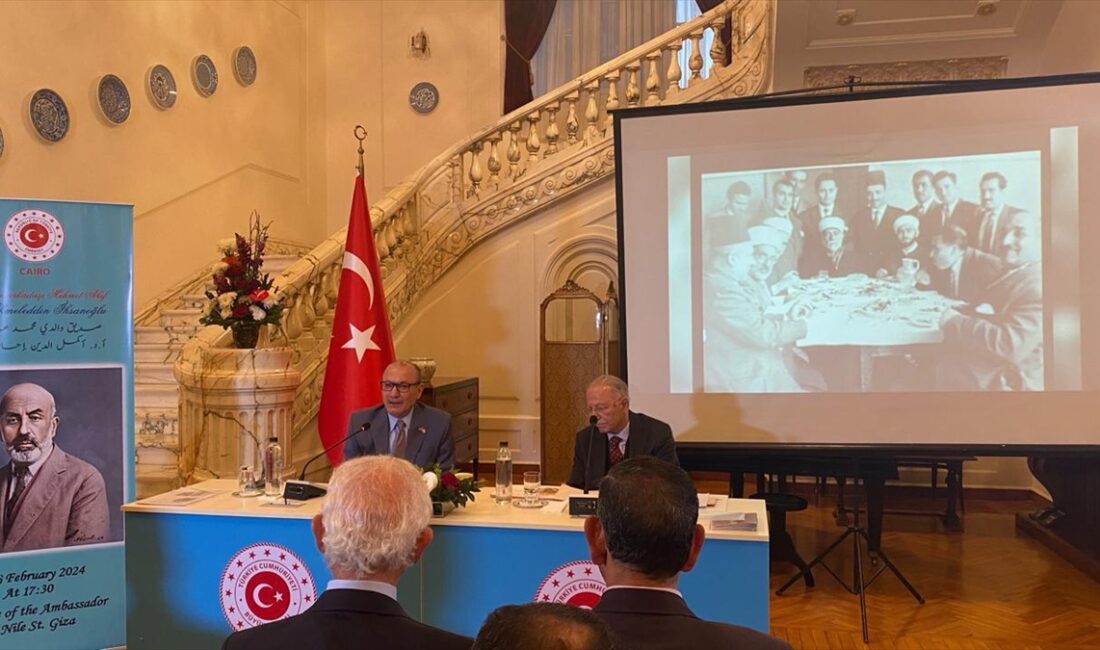 KAHIRE (AA) – Büyükelçilik konutunda organize edilen seminere Türkiye’nin Kahire