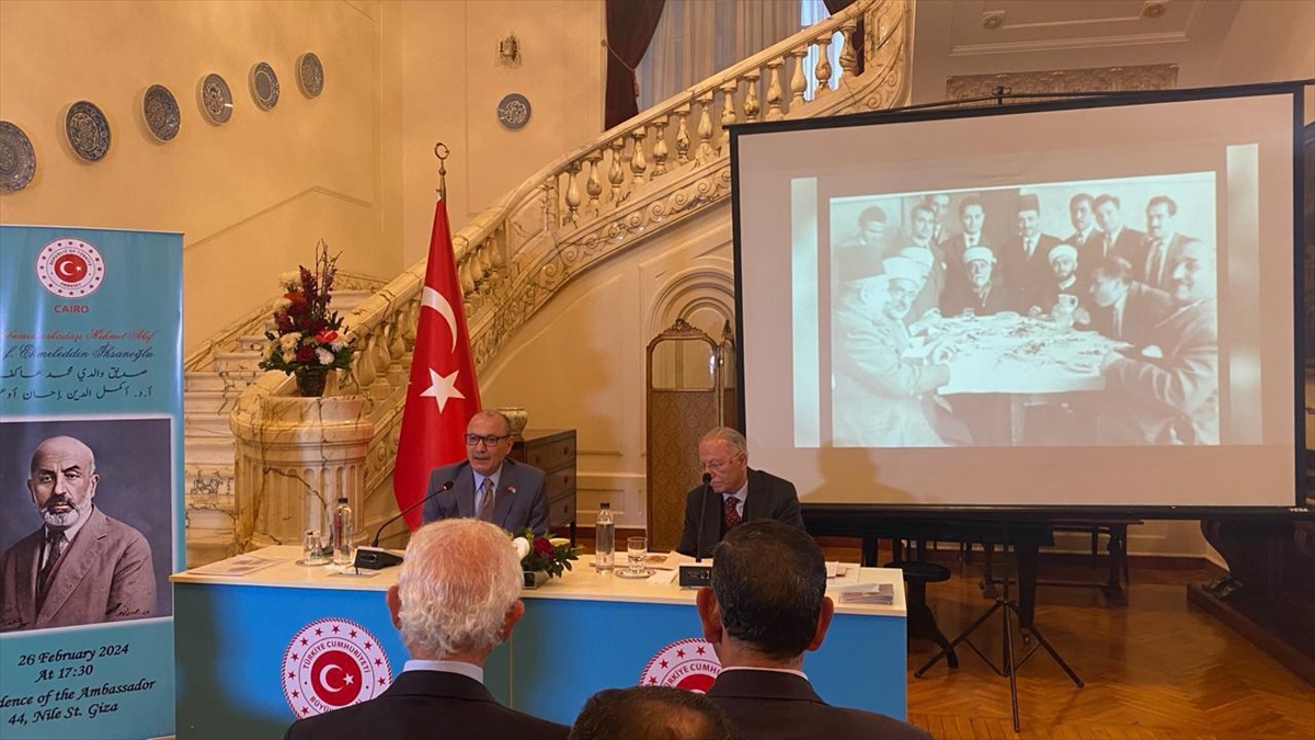 KAHIRE (AA) – Büyükelçilik konutunda organize edilen seminere Türkiye’nin Kahire