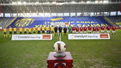 Trendyol Süper Lig'in 24. haftasında MKE Ankaragücü ile EMS Yapı