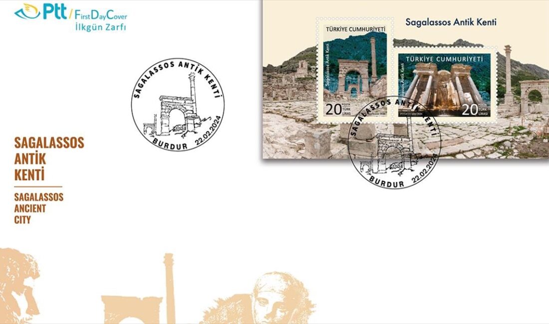 PTT AŞ, "Sagalassos Antik Kenti" konulu anma pulunu ve ilk