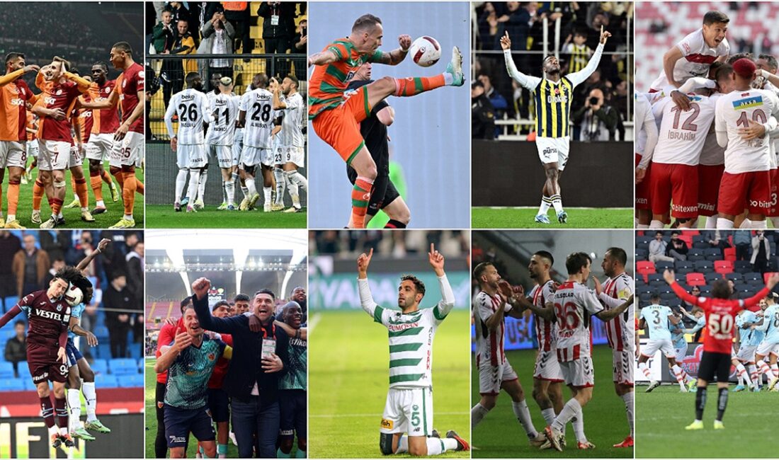 Trendyol Süper Lig'de 27. hafta maçları tamamlandı. Antalyaspor'u 2-1 mağlup