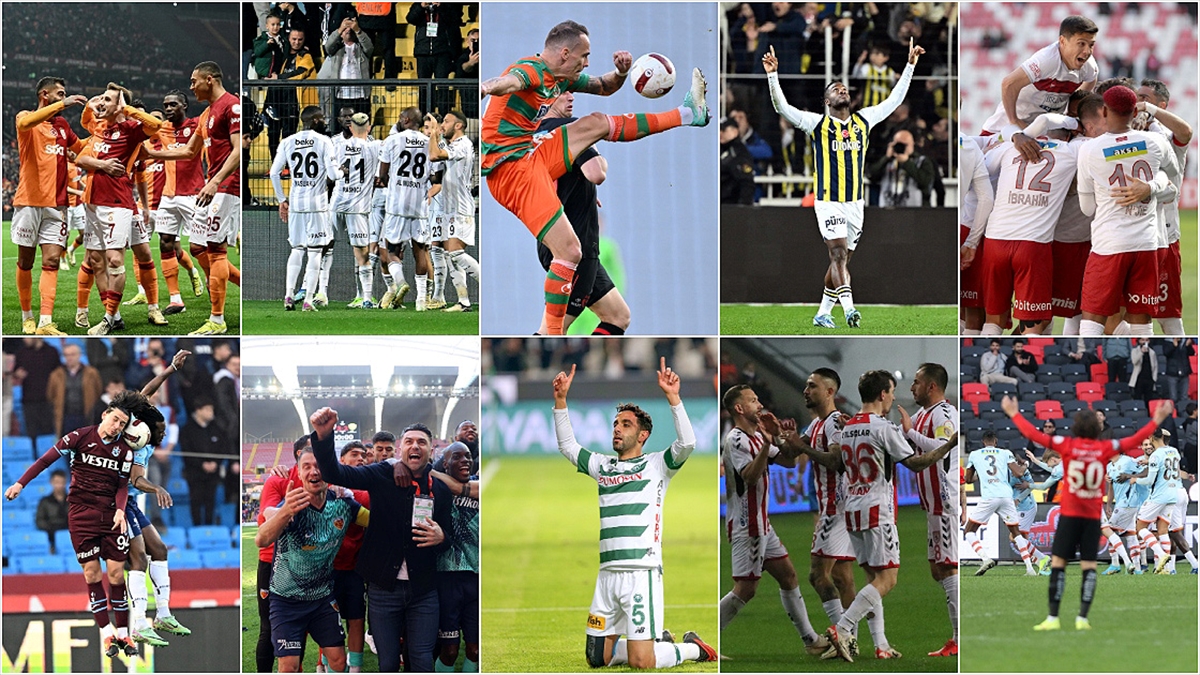 Trendyol Süper Lig'de 27. hafta maçları tamamlandı. Antalyaspor'u 2-1 mağlup