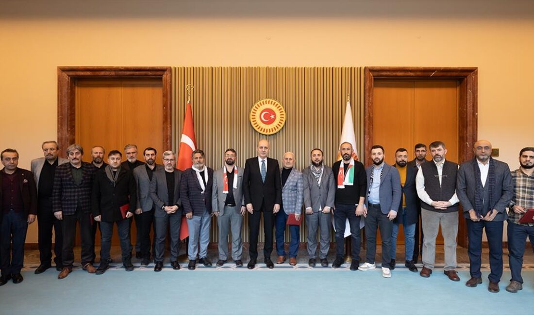 TBMM Başkanı Numan Kurtulmuş, "Derdimiz, dünyada birbirleriyle dalaşan, bir şekilde