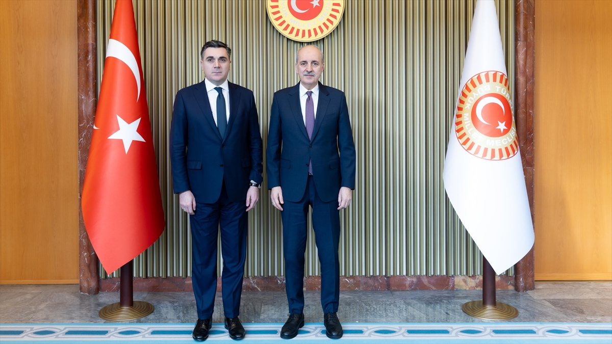 TBMM (AA) – Meclis’te gerçekleşen kabulde, Türkiye-Gürcistan ilişkilerinin yanı sıra