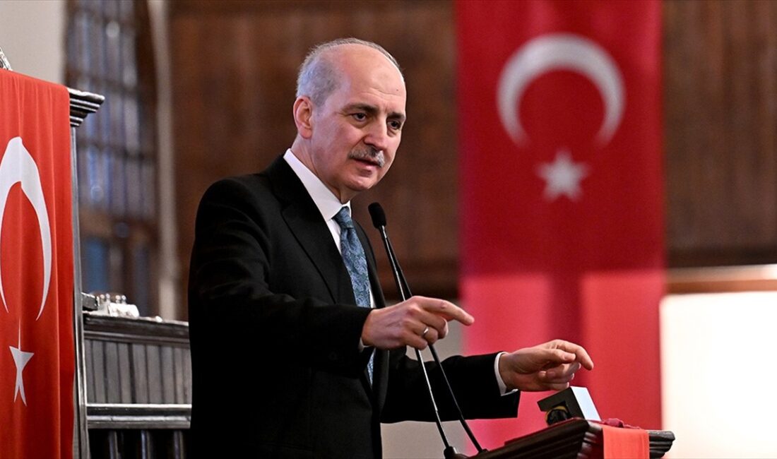 TBMM Başkanı Numan Kurtulmuş, "Lahey'deki uluslararası mahkemenin kararı sadece Filistin