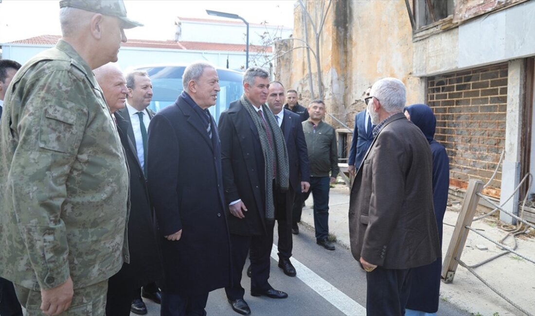 Çeşitli temaslarda bulunmak üzere Kuzey Kıbrıs Türk Cumhuriyeti'nde bulunan Hulusi