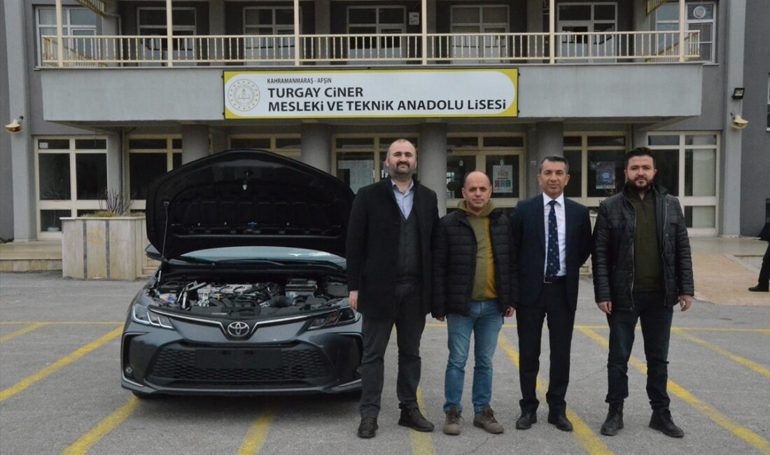 KAHRAMANMARAŞ (AA) – Toyota Otomotiv Sanayi Türkiye AŞ, Kahramanmaraş'ta öğrencilerin