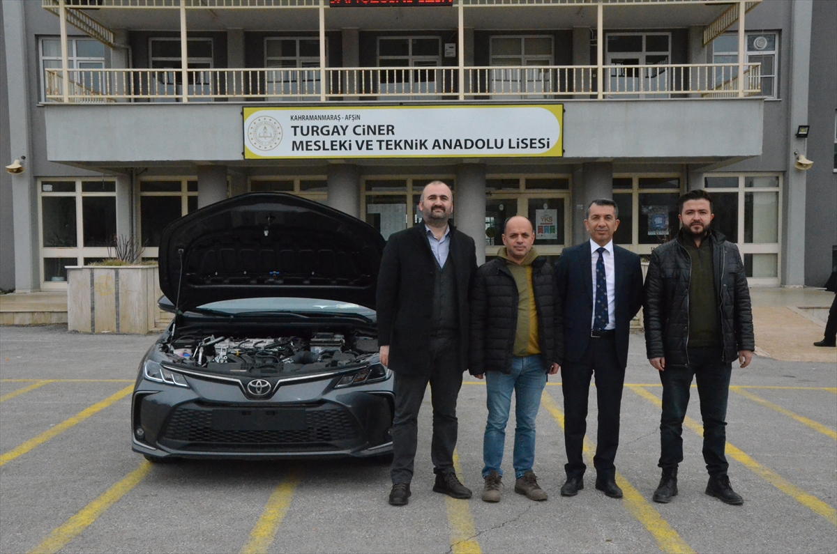 KAHRAMANMARAŞ (AA) – Toyota Otomotiv Sanayi Türkiye AŞ, Kahramanmaraş'ta öğrencilerin