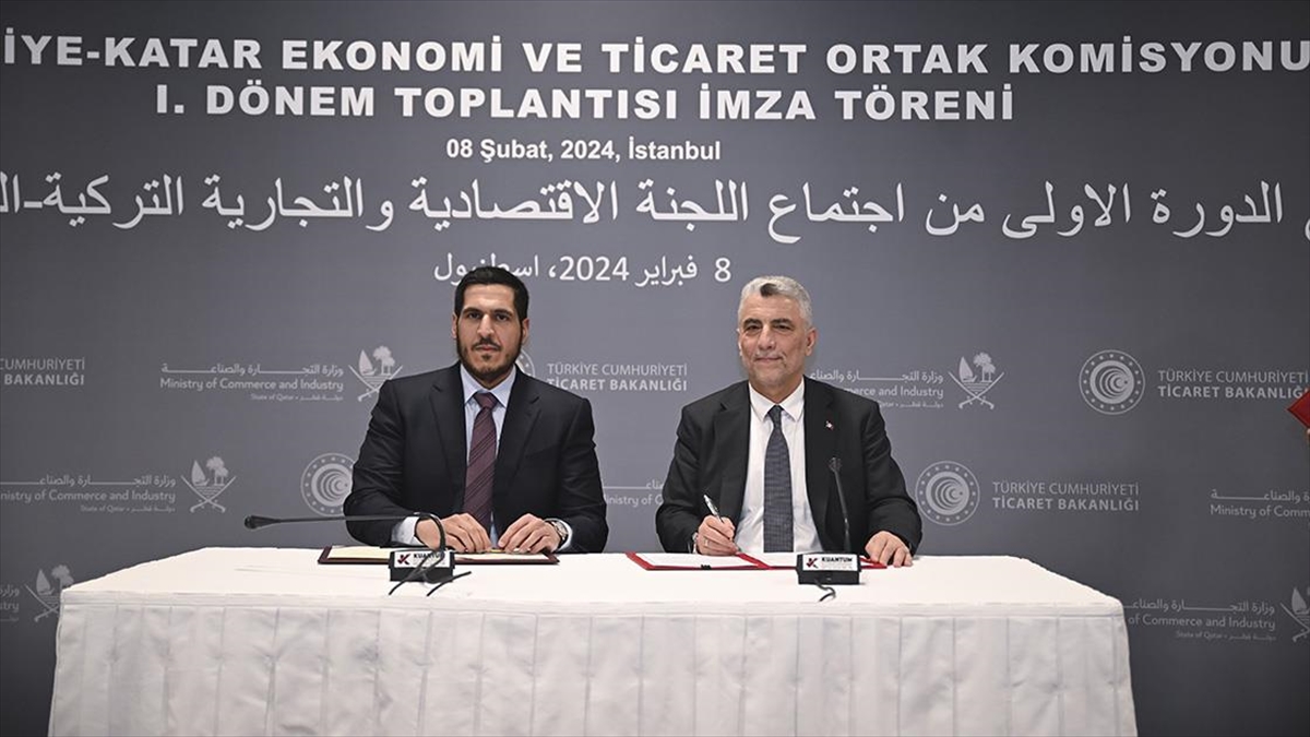Ticaret Bakanı Ömer Bolat, "Katar'ın ülkemizdeki yatırım imkanlarını değerlendirdiğini görmek