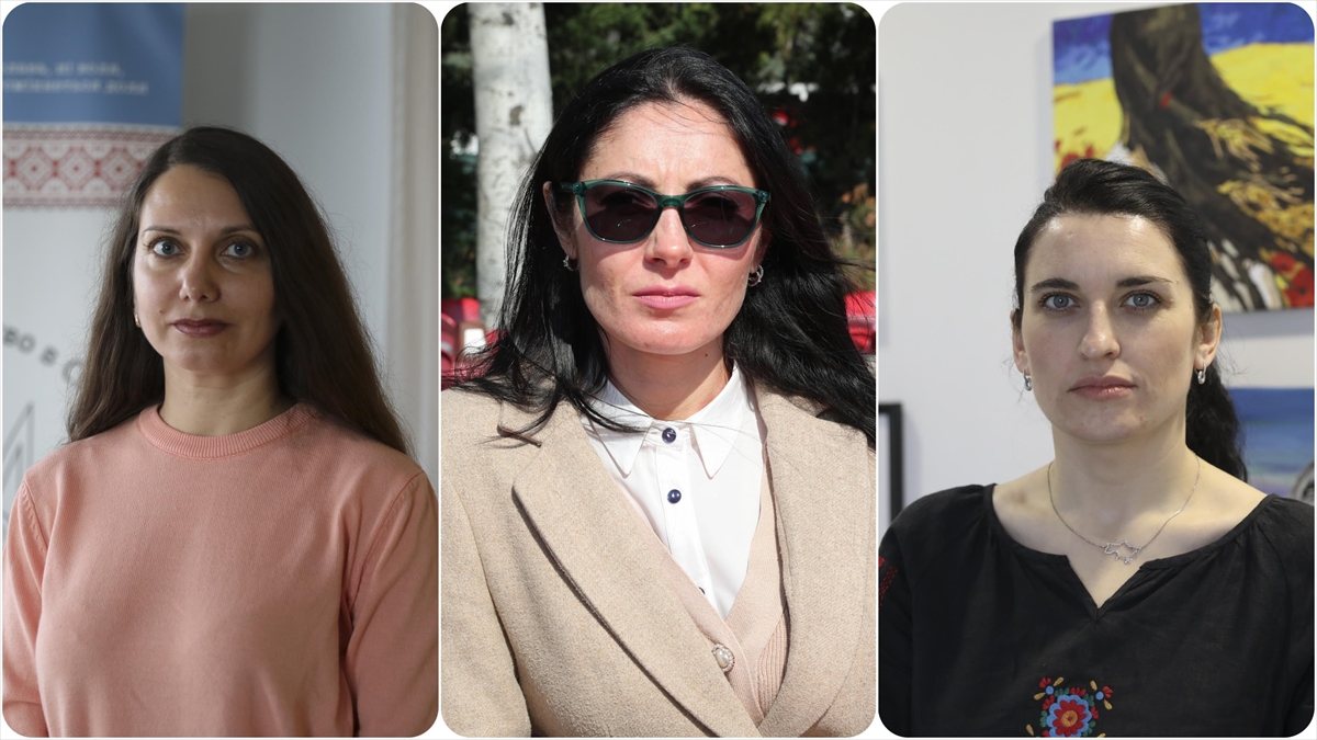 Savaşın acı yüzüyle iki yıldır mücadele eden Ukraynalılar, Türkiye'de yaşamlarını