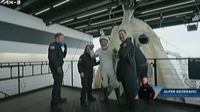 TÜBİTAK UZAY Proje Yöneticisi Ataş, Türkiye'nin ilk astronotu Gezeravcı'nın Dünya'ya