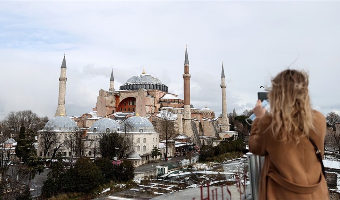 Türkiye, ocak ayında 2 milyon 47 bin 27 yabancı ziyaretçi
