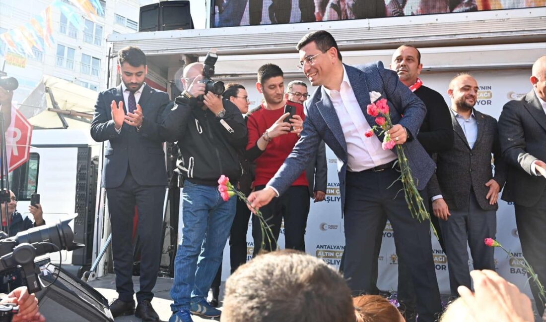 ANTALYA (AA) – Cumhur İttifakı'nın Antalya Büyükşehir Belediye Başkan adayı