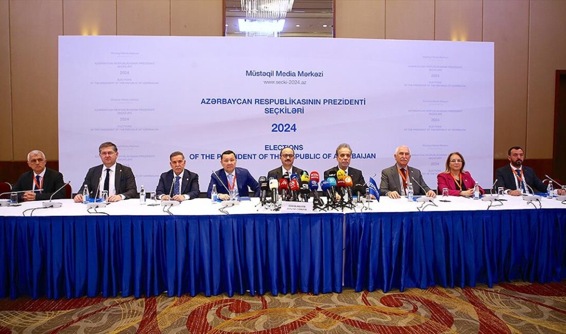 Azerbaycan'da dün yapılan cumhurbaşkanı seçimini izleyen uluslararası gözlemciler, seçimin "şeffaf