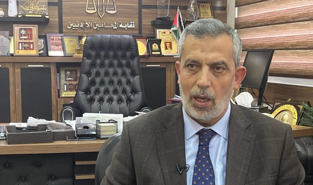 Ürdün Barolar Birliği, İsrail'in Gazze Şeridi'ne yönelik saldırılarının durması ve