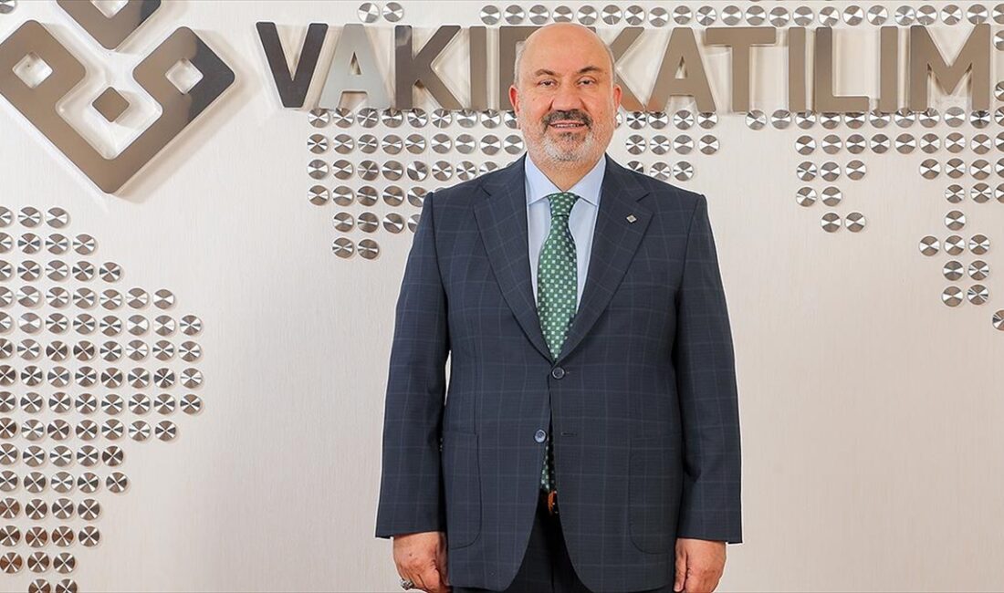 Vakıf Katılım Genel Müdürü Mehmet Ali Akben, "Bu yıl, aktif