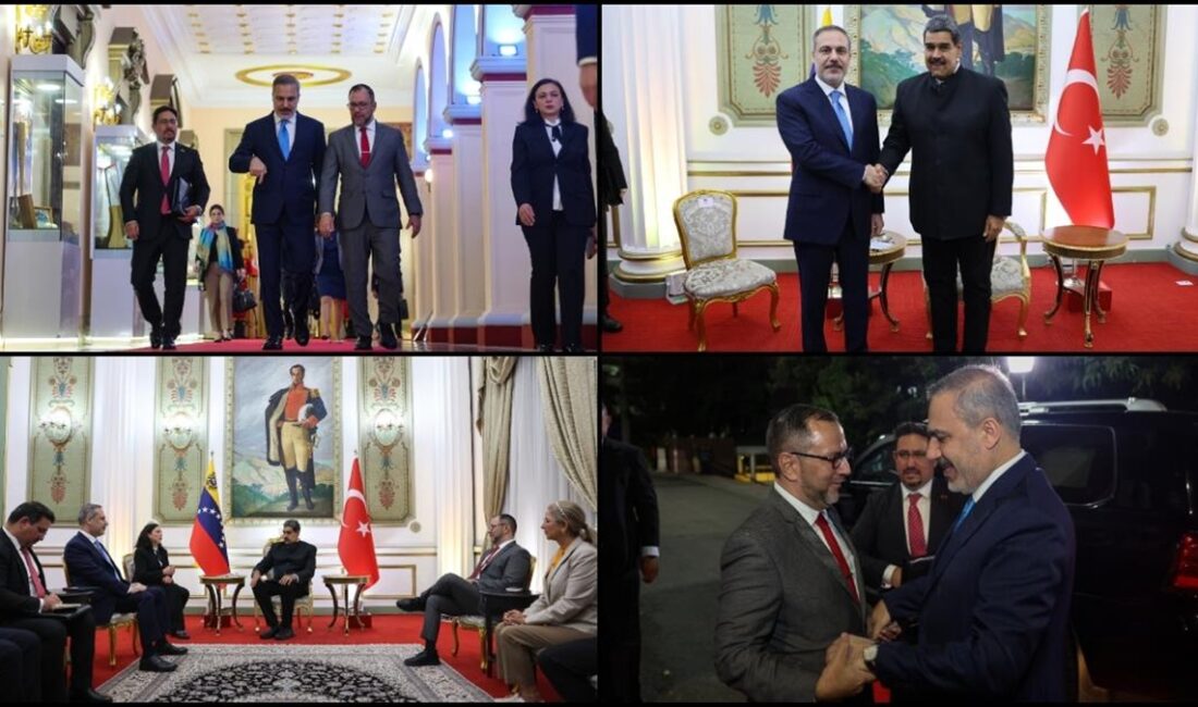 Venezuela'yı ziyaret eden Dışişleri Bakanı Hakan Fidan, Venezuela Dışişleri Bakanı