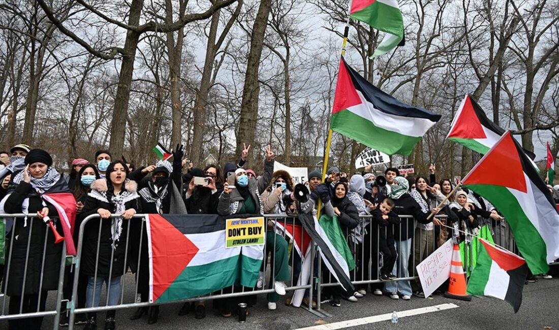 ABD'nin New Jersey eyaletindeki bir sinagogda, Batı Şeria ve Doğu