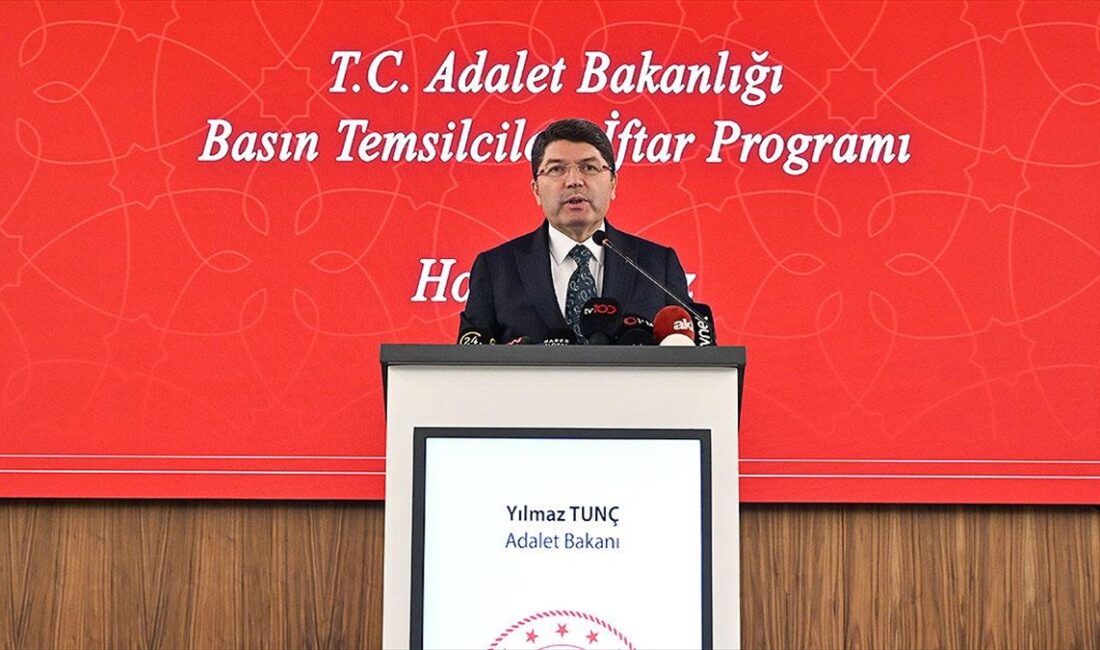 Adalet Bakanı Yılmaz Tunç, 9. Yargı Paketi'ne ilişkin çalışmaların sürdüğünü