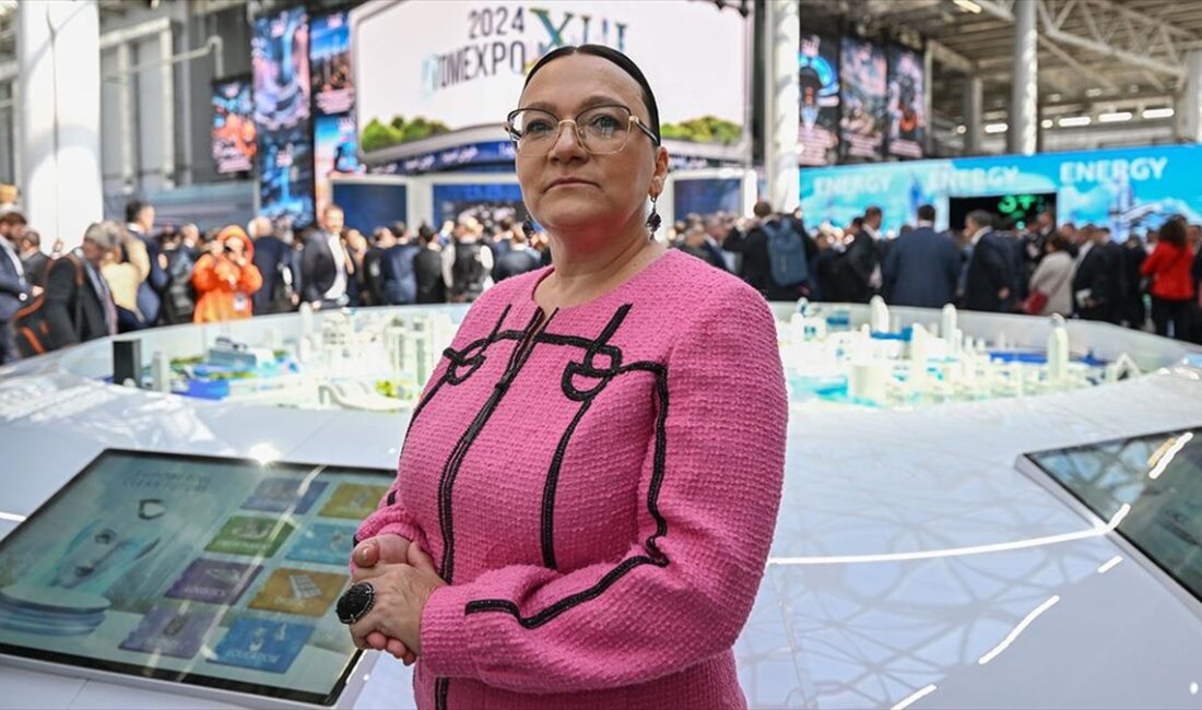 Akkuyu Nükleer AŞ Genel Müdürü Anastasia Zoteeva, Mersin'de yapımı devam