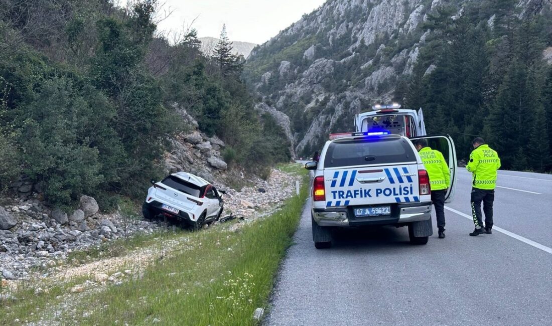 ANTALYA (AA) – Akseki ilçesinde otomobil ile çarpışan motosikletin sürücüsü