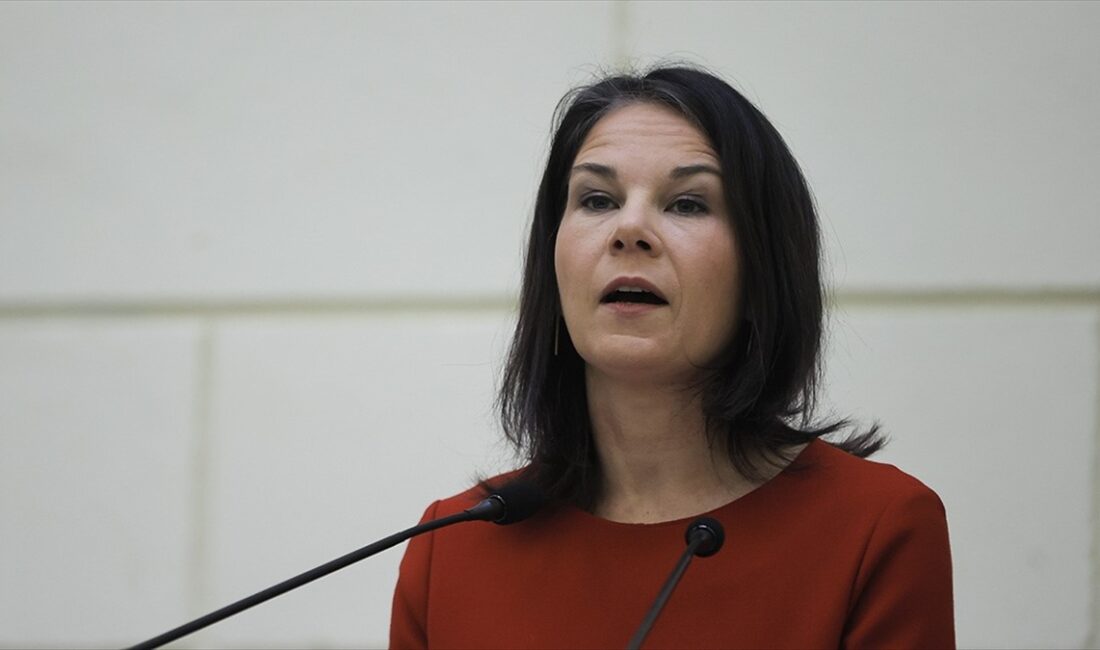 Almanya Dışişleri Bakanı Annalena Baerbock, Gazze'de açlığın son bulması için