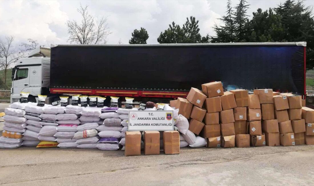 ANKARA (AA) – Edinilen bilgiye göre, Ankara İl Jandarma Komutanlığınca