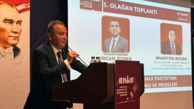 ANTALYA (AA) – Antalya Sanayici ve İş İnsanları Derneği (ANSİAD)