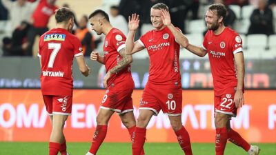 Bitexen Antalyaspor, Trendyol Süper Lig'in 28. haftasında konuk ettiği Gaziantep