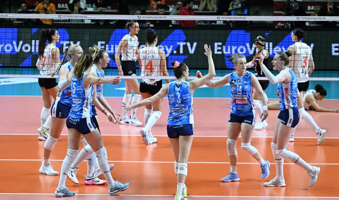 Türkiye, CEV Kadınlar Şampiyonlar Ligi'nde 4 yıl sonra finale takım