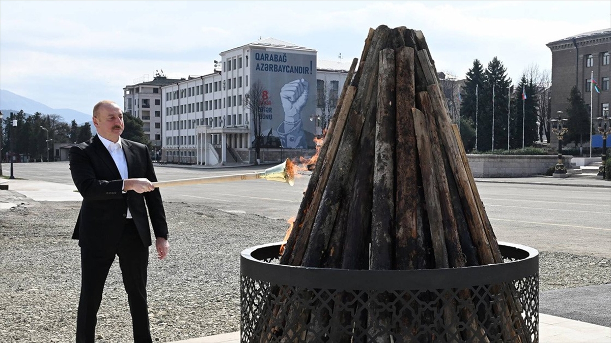 Azerbaycan Cumhurbaşkanı İlham Aliyev, Karabağ'daki işgalci rejimin bir zamanlar "başkent"