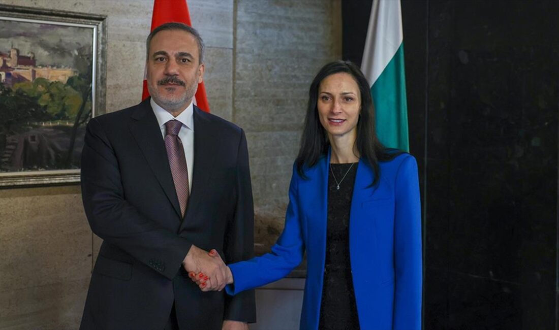 Dışişleri Bakanı Hakan Fidan, Bulgaristan Dışişleri Bakanı Mariya Gabriel ile