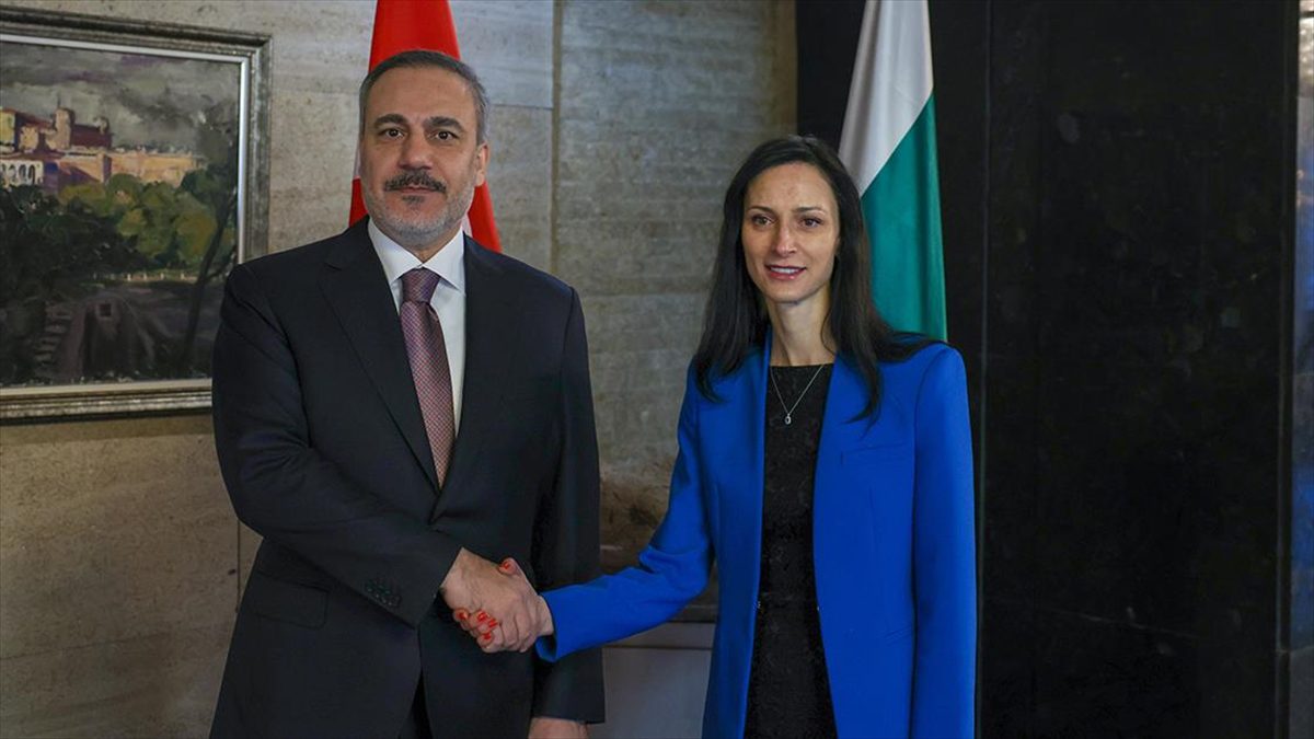 Dışişleri Bakanı Hakan Fidan, Bulgaristan Dışişleri Bakanı Mariya Gabriel ile