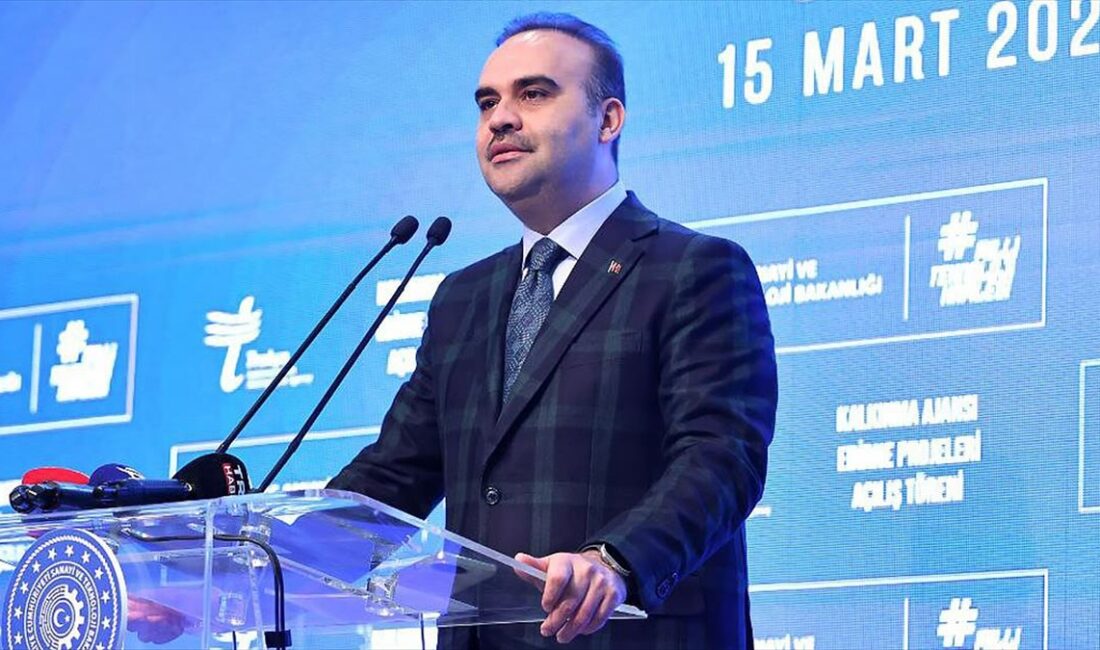 EDIRNE (AA) – Sanayi ve Teknoloji Bakanı Mehmet Fatih Kacır,