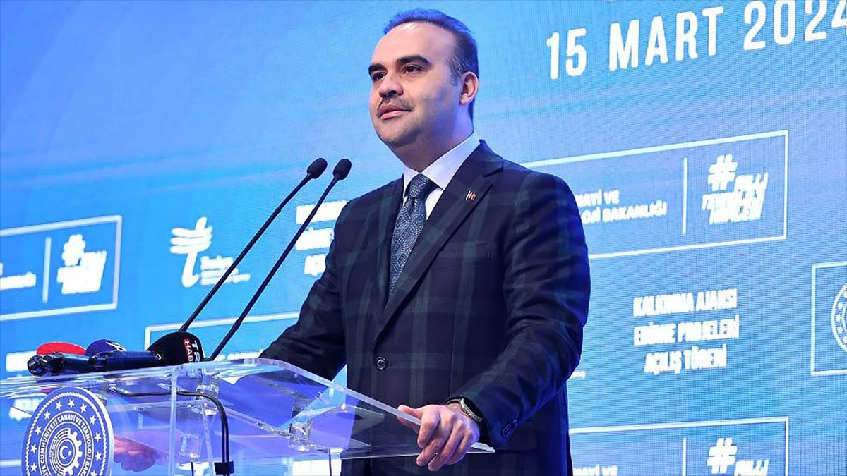 EDIRNE (AA) – Sanayi ve Teknoloji Bakanı Mehmet Fatih Kacır,