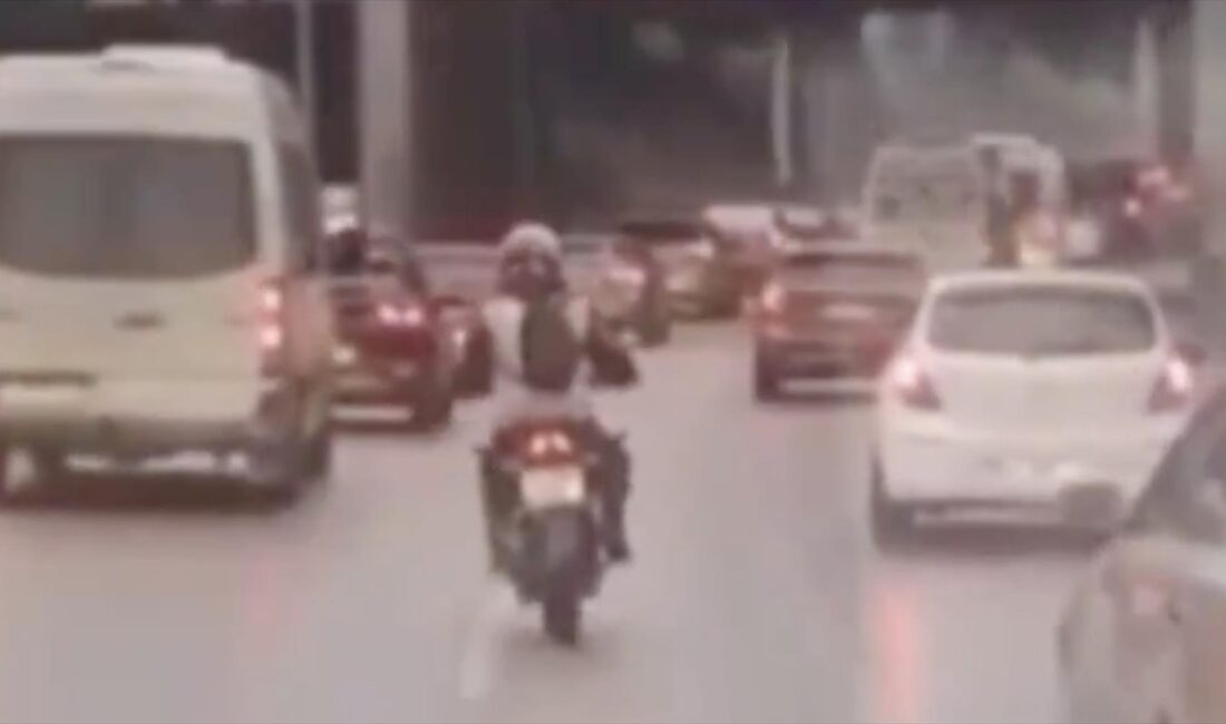 ANKARA (AA) – Sağlık Bakanı Fahrettin Koca, motosiklet sürücüsünün örnek