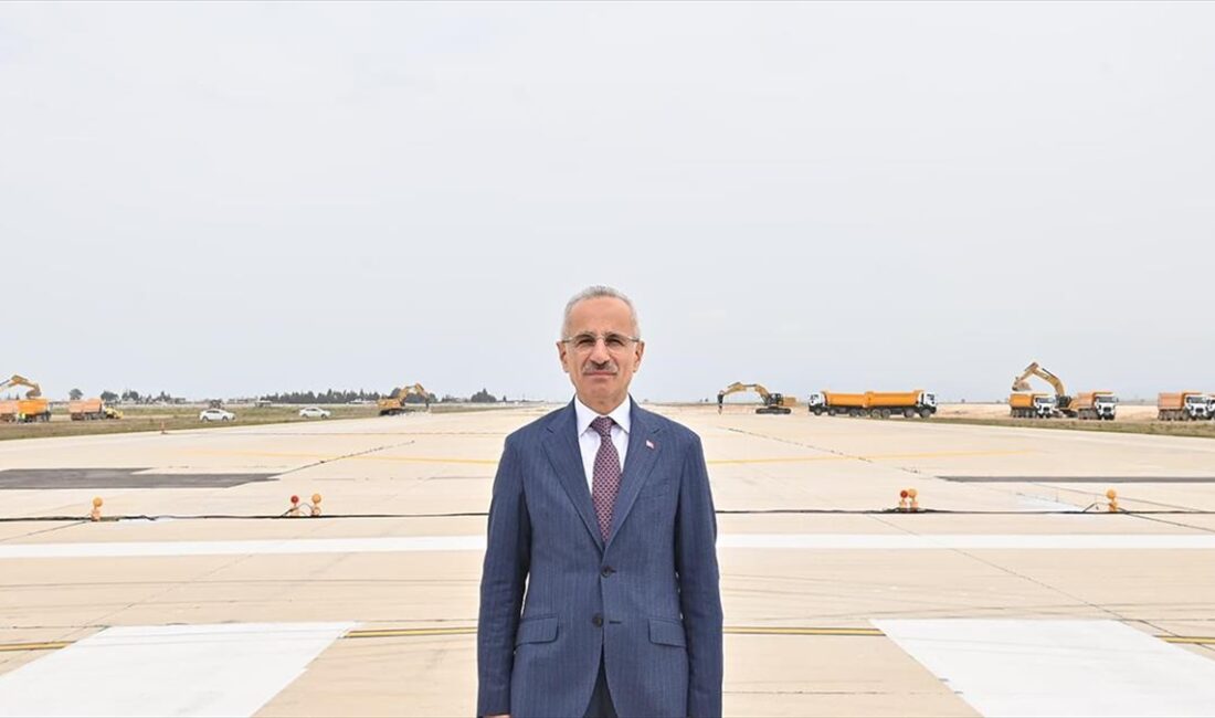 HATAY (AA) – Ulaştırma ve Altyapı Bakanı Abdulkadir Uraloğlu, Hatay