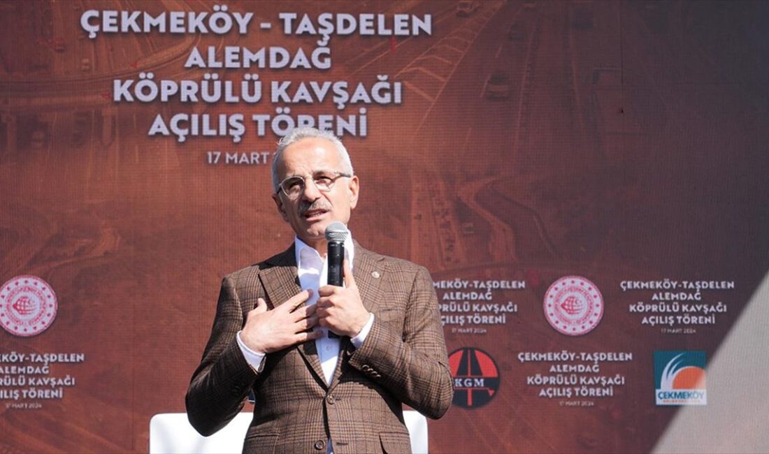 Ulaştırma ve Altyapı Bakanı Abdulkadir Uraloğlu, son 22 yılda İstanbul'un