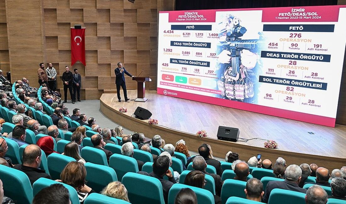 İçişleri Bakanı Ali Yerlikaya, "10 aylık dönemimiz içerisinde yapılan 22