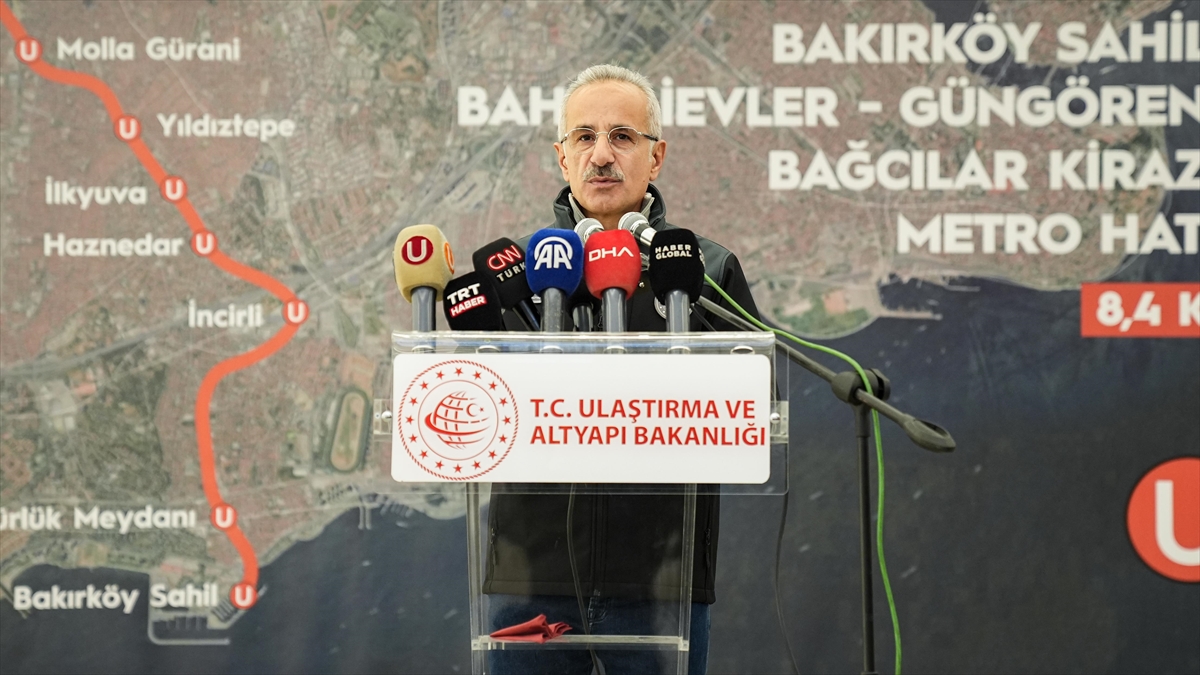 İSTANBUL (AA) – Ulaştırma ve Altyapı Bakanı Abdulkadir Uraloğlu, “Yarın