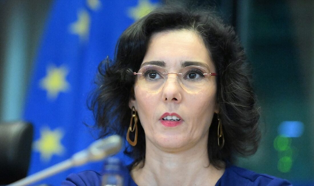 Avrupa Birliği'nin (AB) Dönem Başkanı Belçika'nın Dışişleri Bakanı Hadja Lahbib,