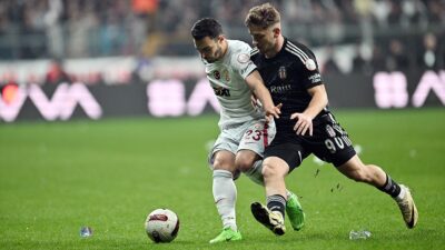 Trendyol Süper Lig'in 28. haftasındaki derbide Beşiktaş'ı 1-0 yenen Galatasaray,