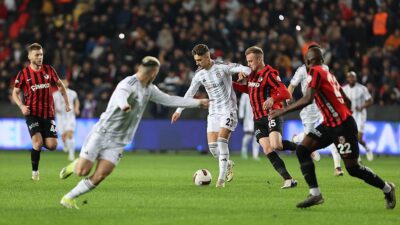 Beşiktaş, Trendyol Süper Lig'de 29. haftanın kapanış maçında deplasmanda Gaziantep