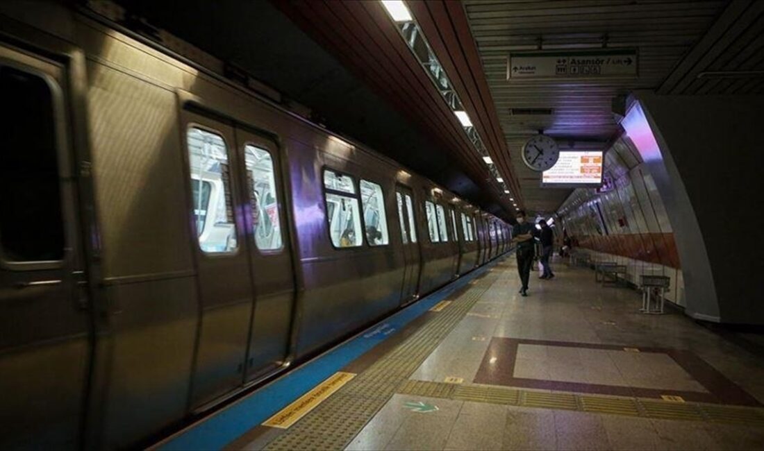 İSTANBUL (AA) – Metro İstanbul’un sosyal medya hesabından yapılan açıklamada,