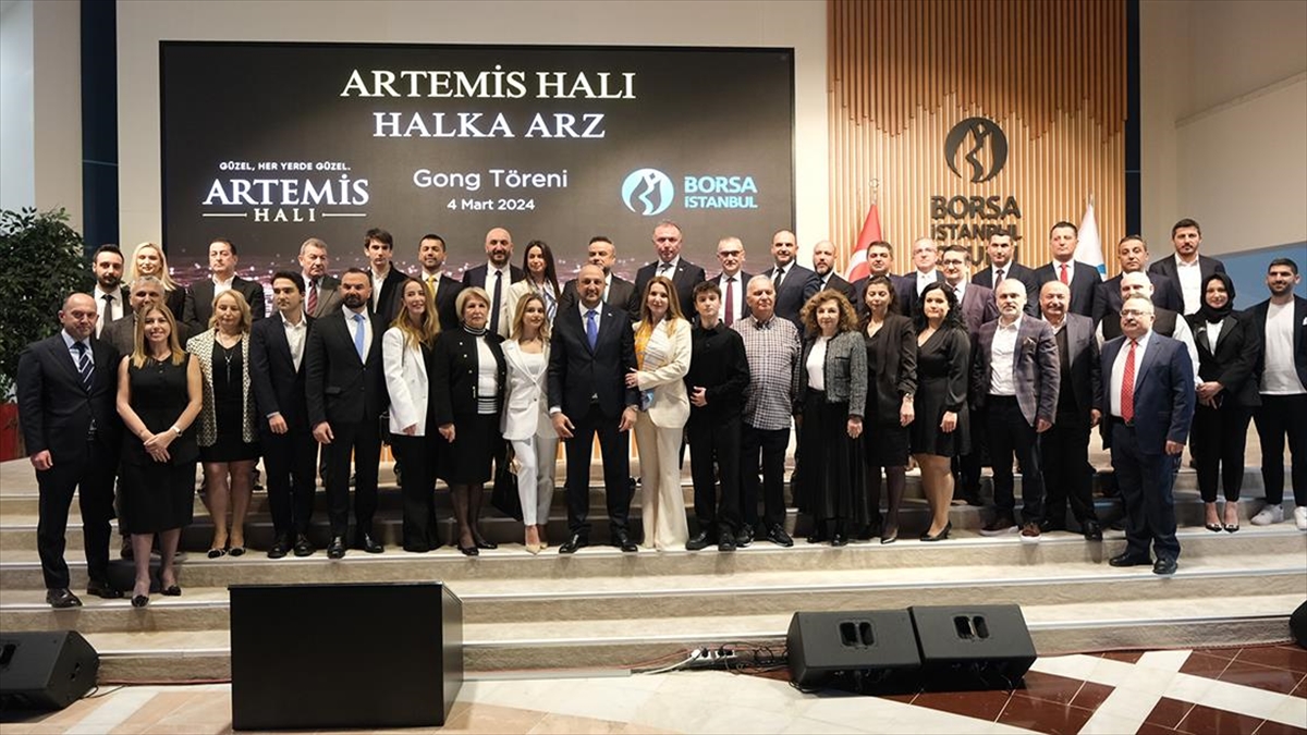 Artemis Halı, bugün düzenlenen gong töreninin ardından Borsa İstanbul'da işlem