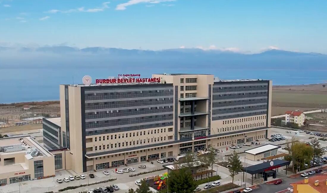 Sağlık Bakanı Fahrettin Koca, geçen aralık ayında hizmete açılan Burdur