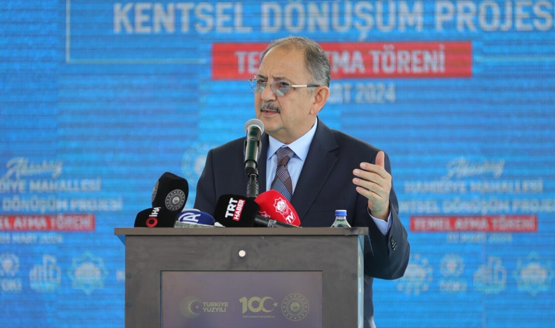 Çevre, Şehircilik ve İklim Değişikliği Bakanı Mehmet Özhaseki, 2023 yılında