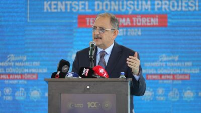 Çevre, Şehircilik ve İklim Değişikliği Bakanı Mehmet Özhaseki, 2023 yılında